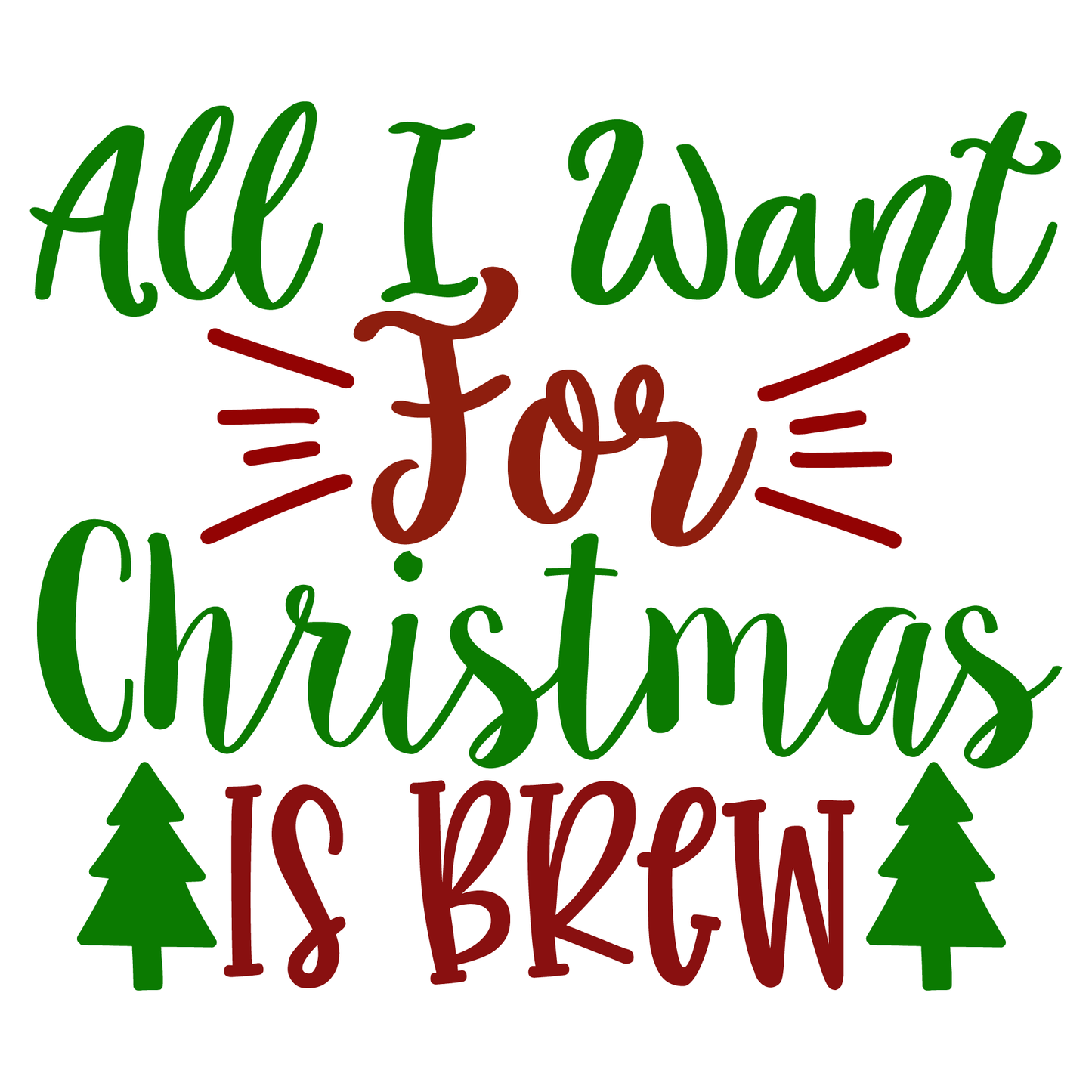 Christmas Brew T-shirt (White)