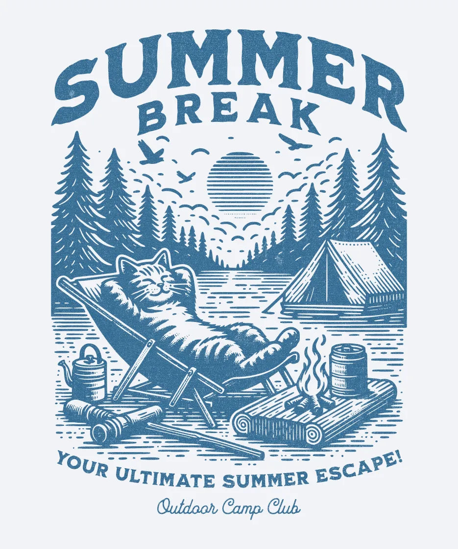 Summer Break Camp T-shirt