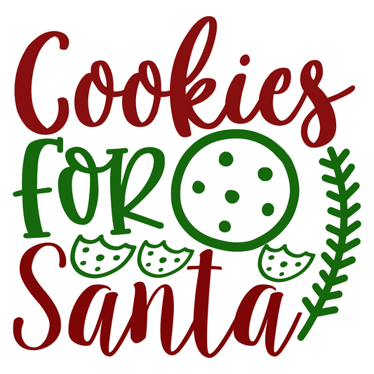 Cookies For Santa T-shirt (White)