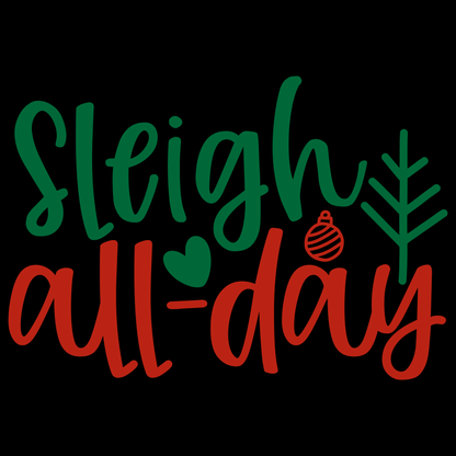 Sleigh All Day T-shirt (White)