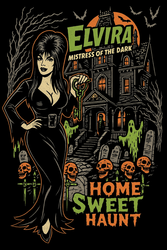 Home Sweet Haunt Gothic Manor Tee (Black)