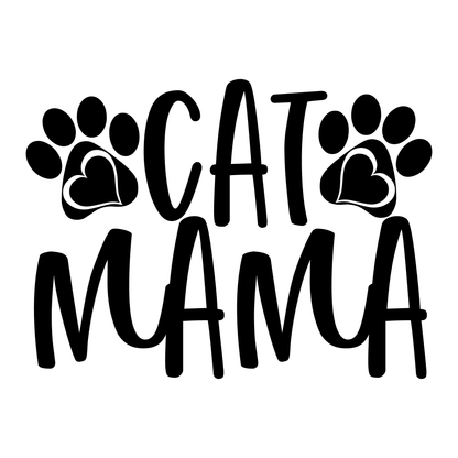 Cat Mama- Tee (White)