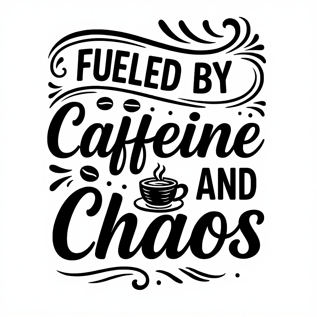 Caffeine And Chaos T-shirt