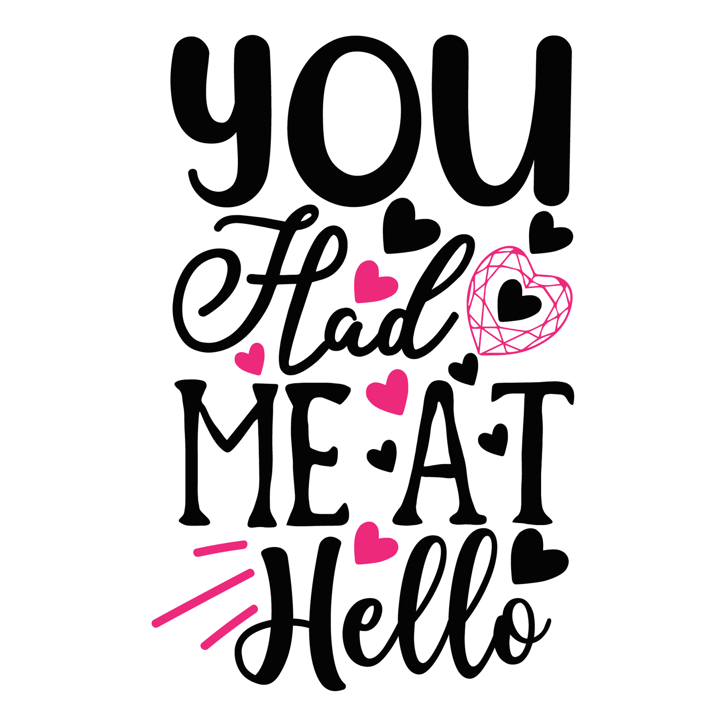 Charming Heartfelt Quote T-shirt (White)