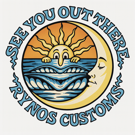See You Out There Sun & Moon Tee (White)