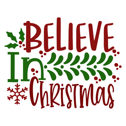 Believe In Christmas T-shirt (White)
