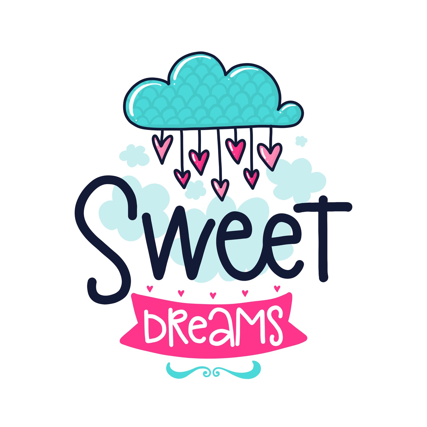 Sweet Dreams Graphic Tee (White)