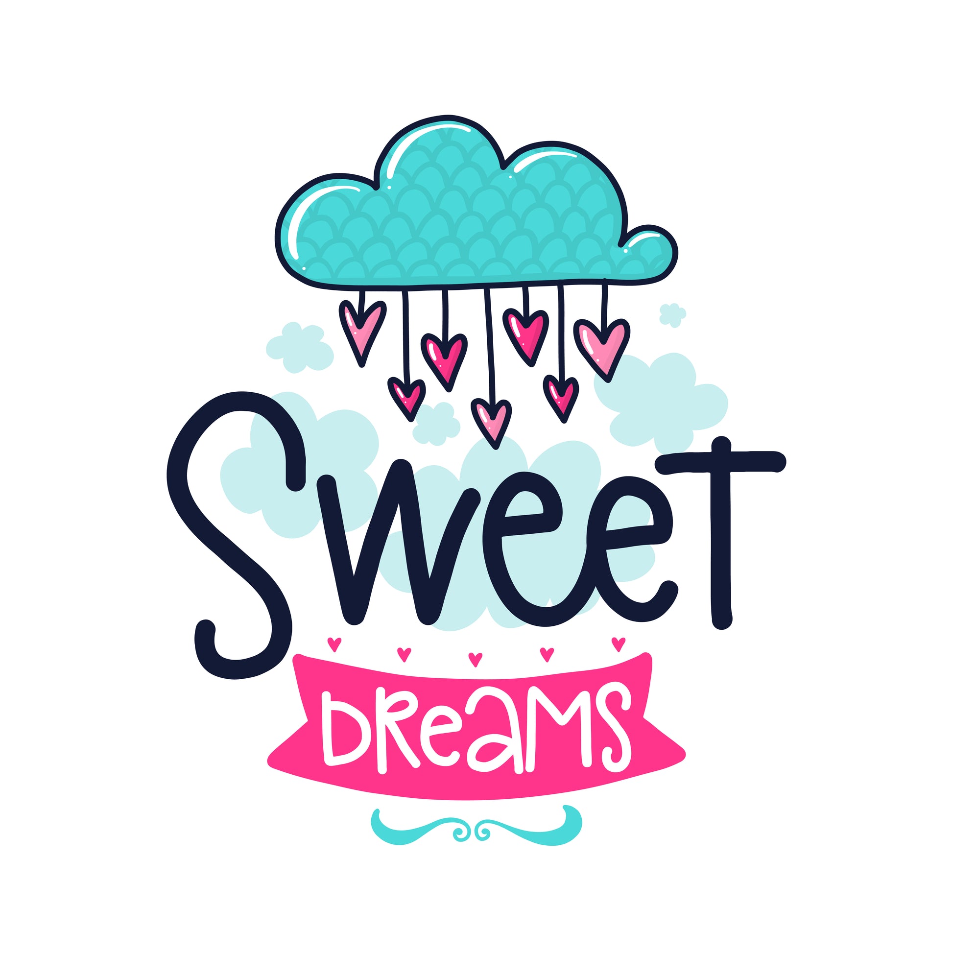 Sweet Dreams Graphic Tee (White)
