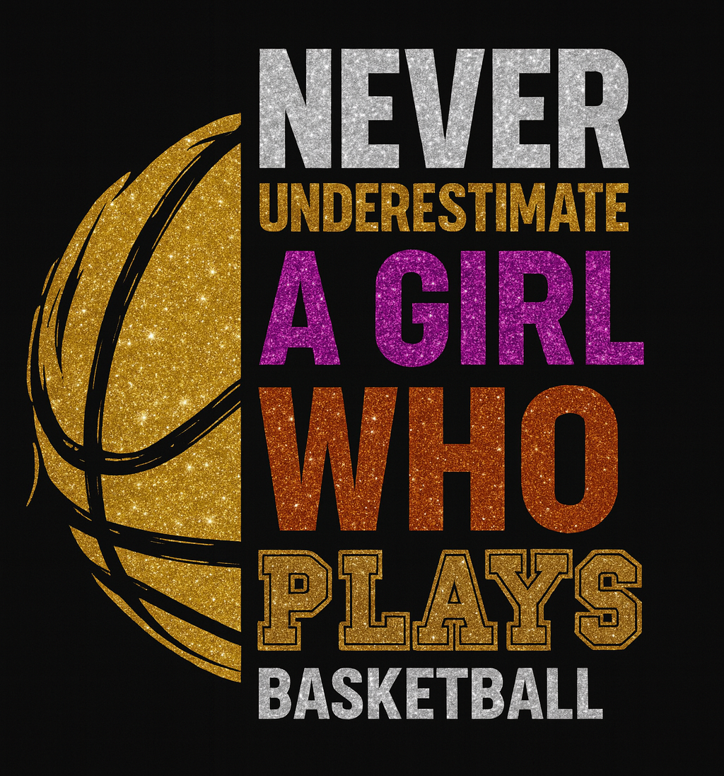 Empowered Girl Basketball Tee