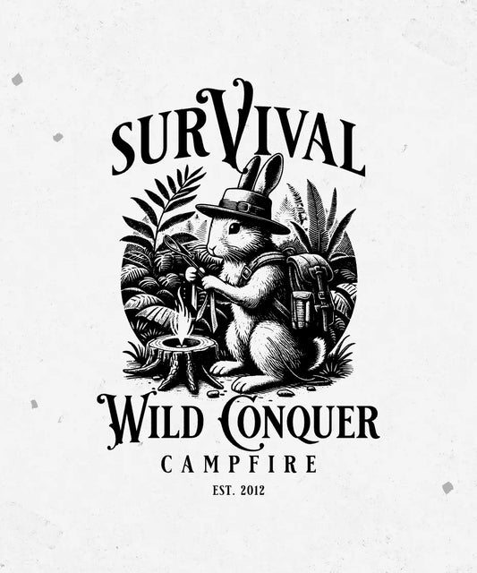 Survival Campfire Adventure T-shirt