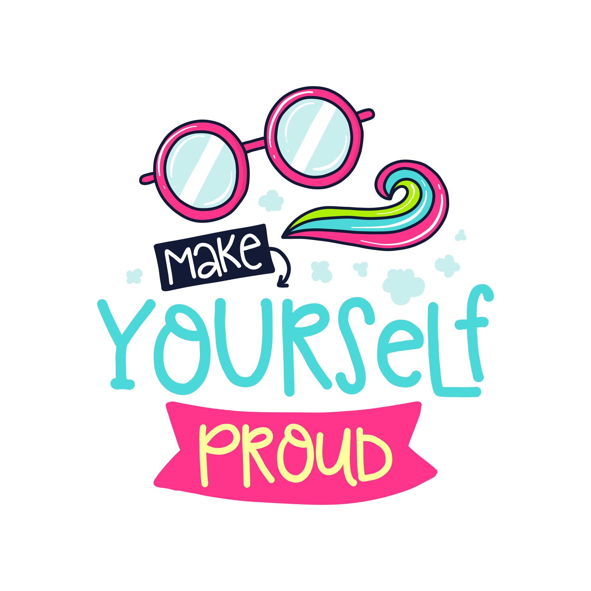 Make Yourself Proud T-shirt (White)