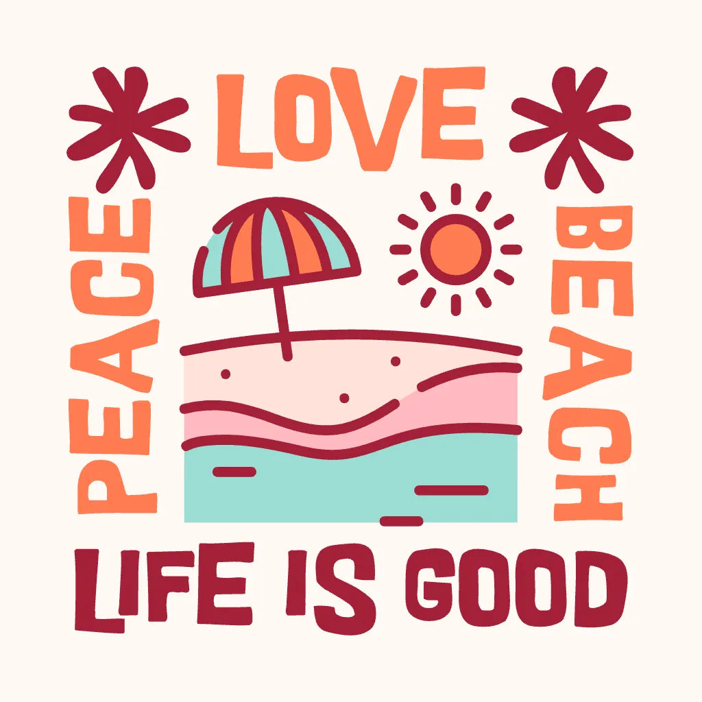 Peace Love Beach T-shirt