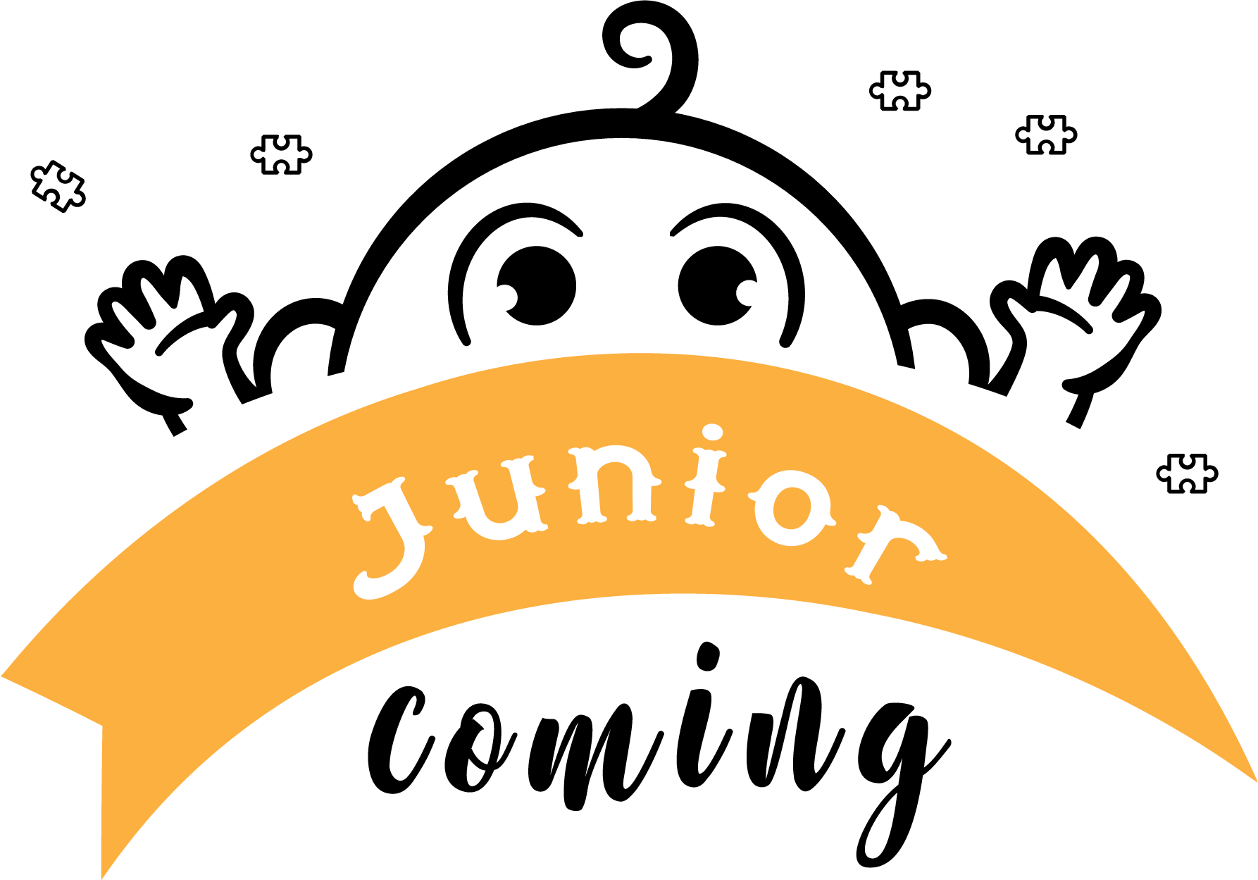 Junior Coming Announcement Tee (White)