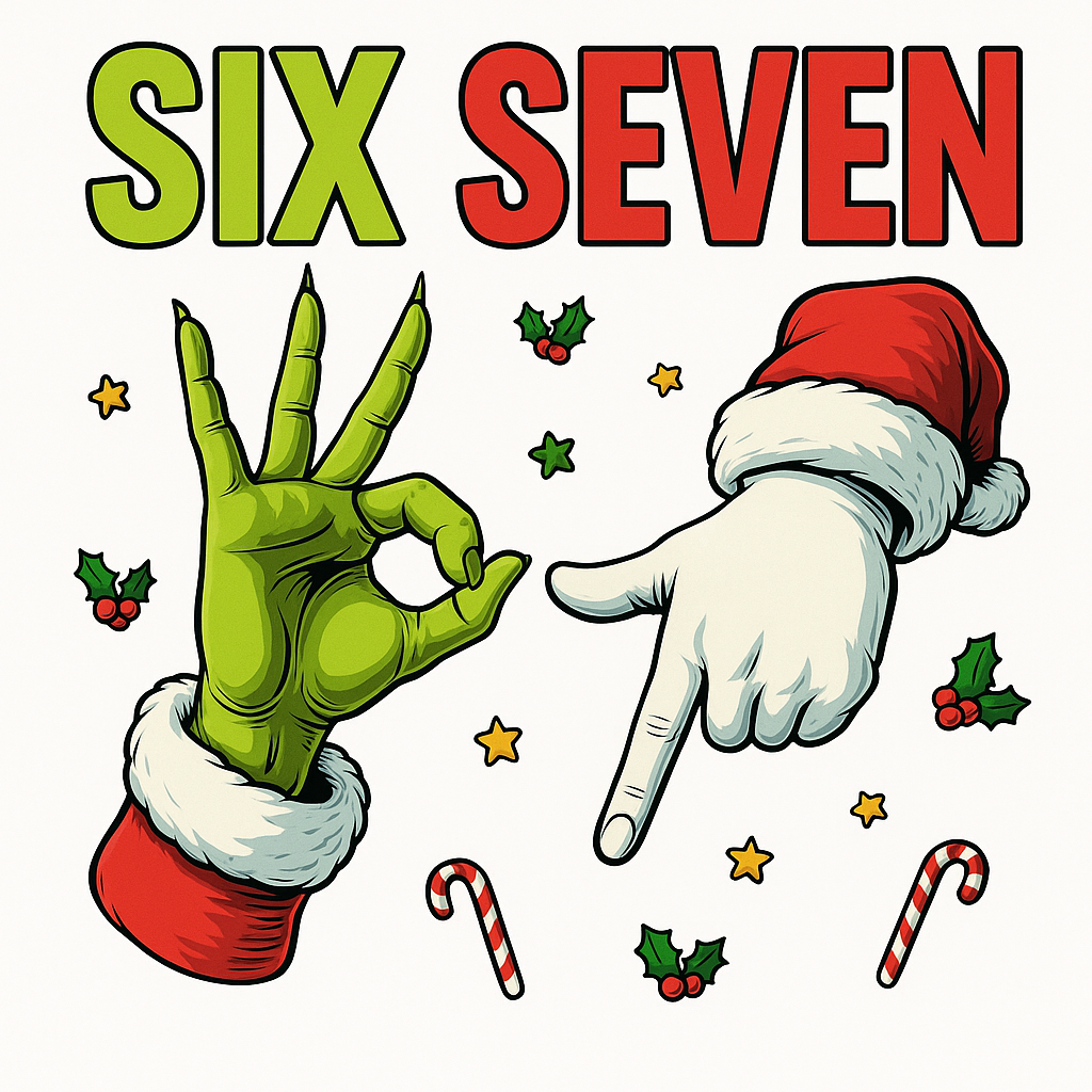 Holiday Themed Graphic T-shirt (Black)