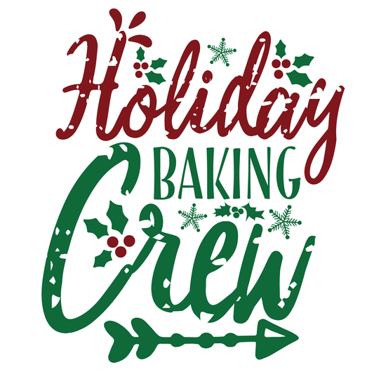 Holiday Baking Crew T-shirt (White)