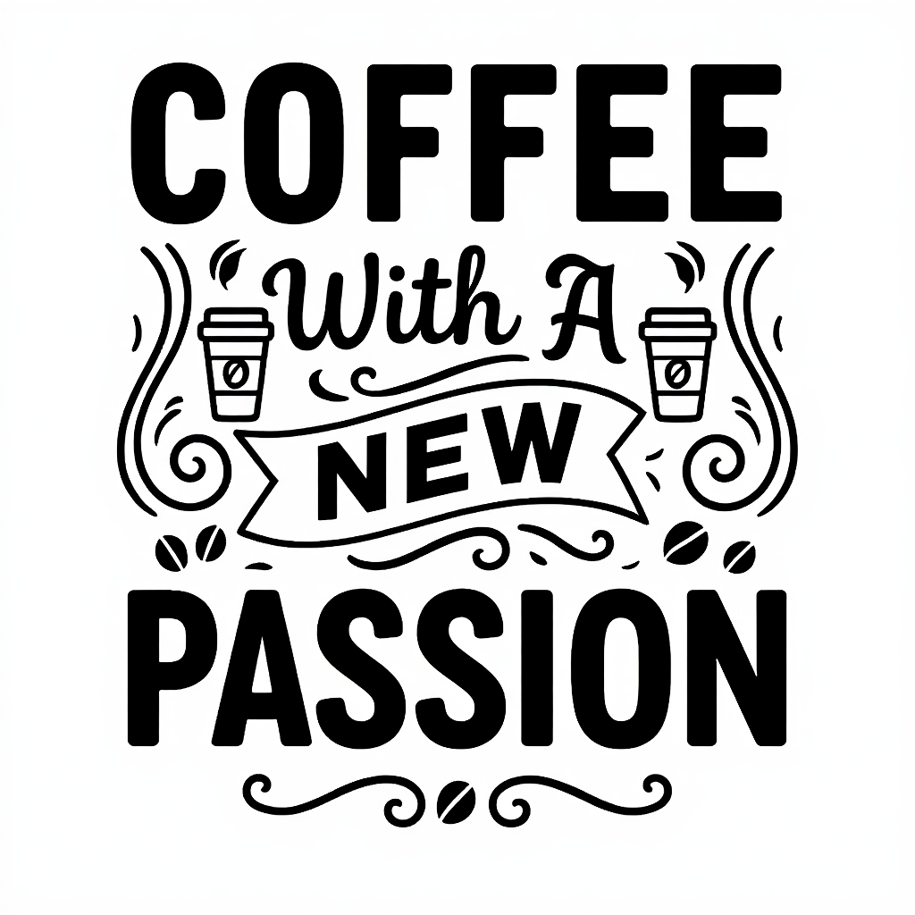 Coffee With A New Passion T-shirt
