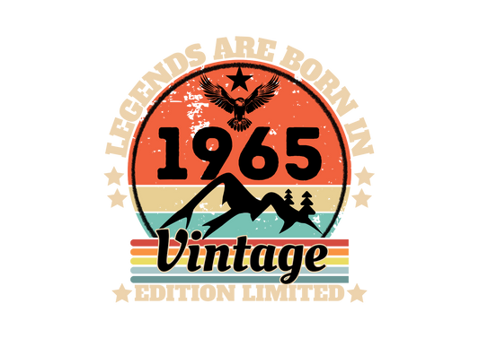 Legends 1965 Vintage — Tee (Black)