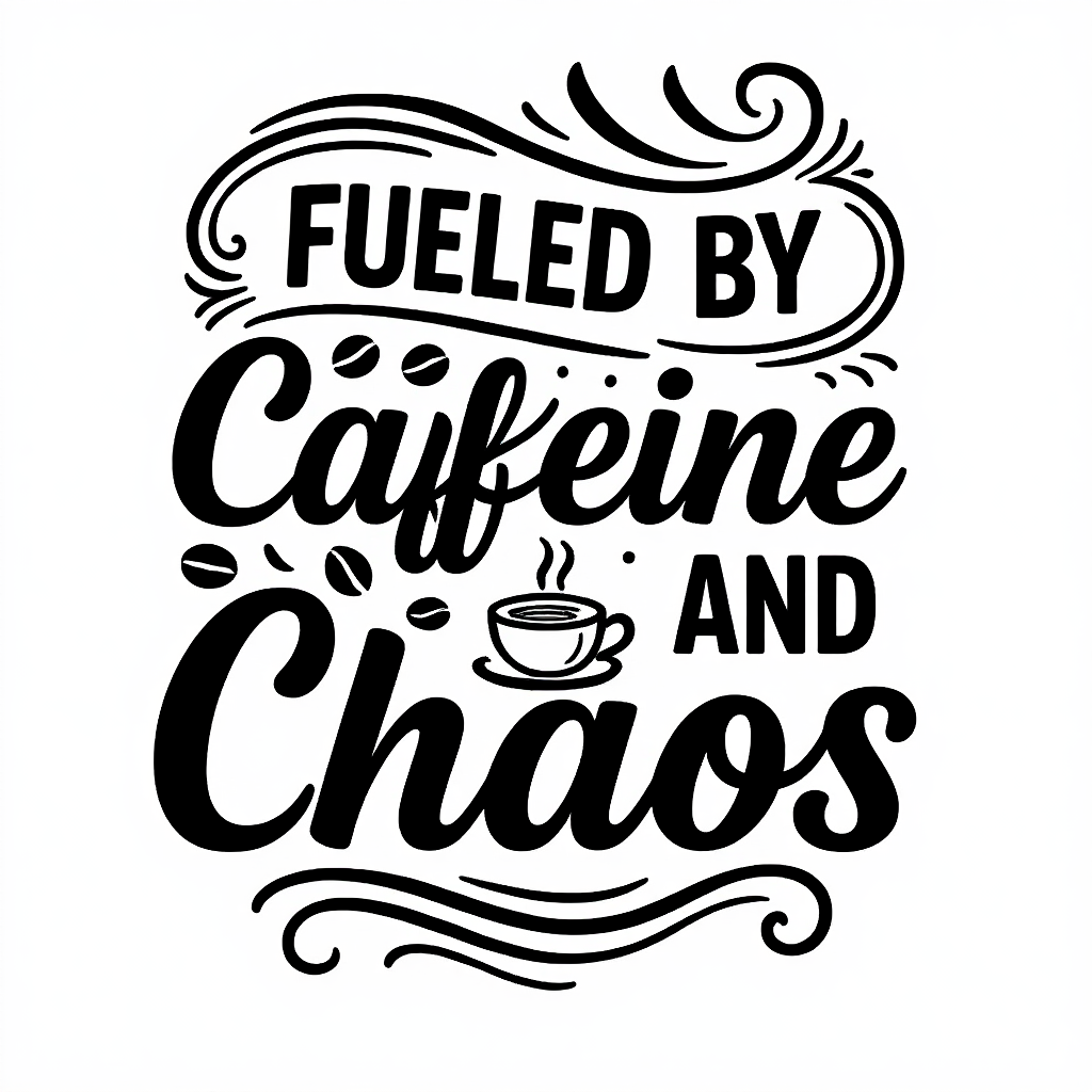 Caffeine And Chaos T-shirt