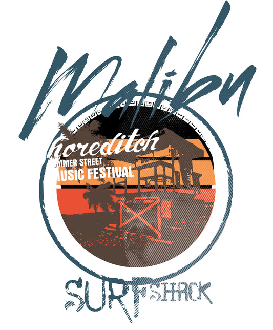 Malibu Surf Festival T-shirt (White)