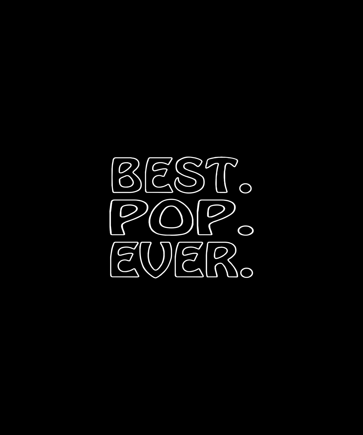 Best Pop Ever T-shirt (Black)